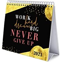 Los mejores  - Grupo Erik - Calendario de Escritorio 2021 Glitter Gold Dreams- 17x20 cm (CS21020)